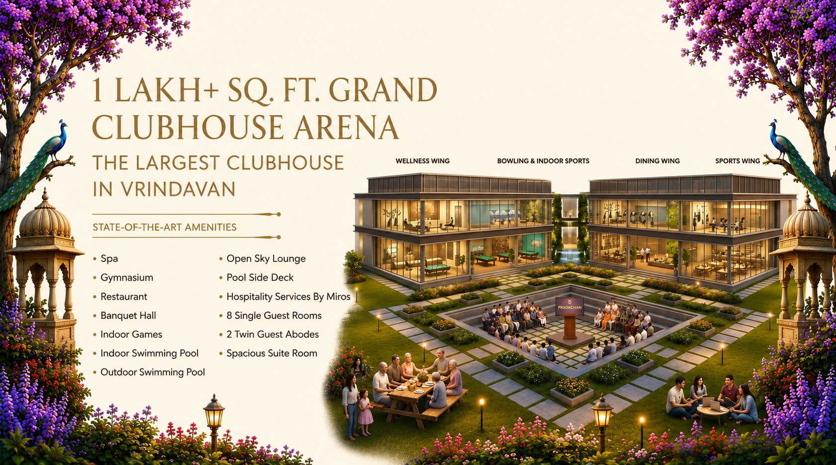 Grand clubhouse arena visual